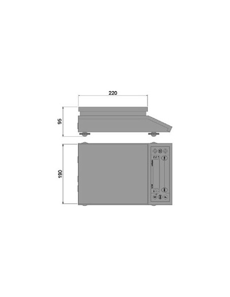 Balance de precision inox Dini Argeo TRD pour professionnel