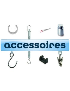 Certificat étalonnage, accessoire et compléments balances