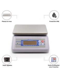 Balance compacte étanche ABDPRO SSU 2