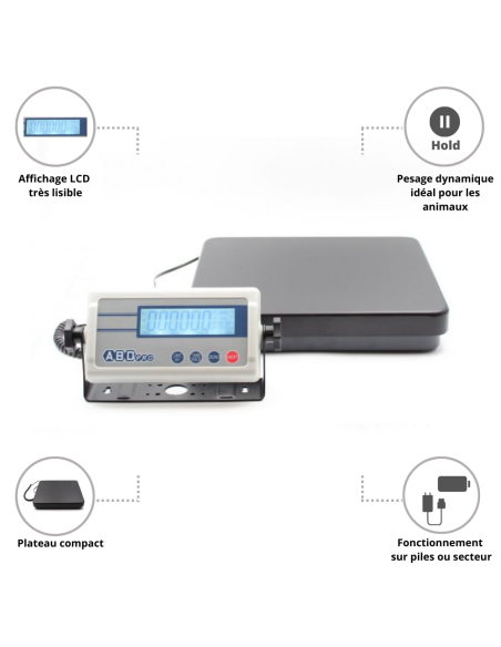 Plateforme Pèse-colis ABDPRO A-VW